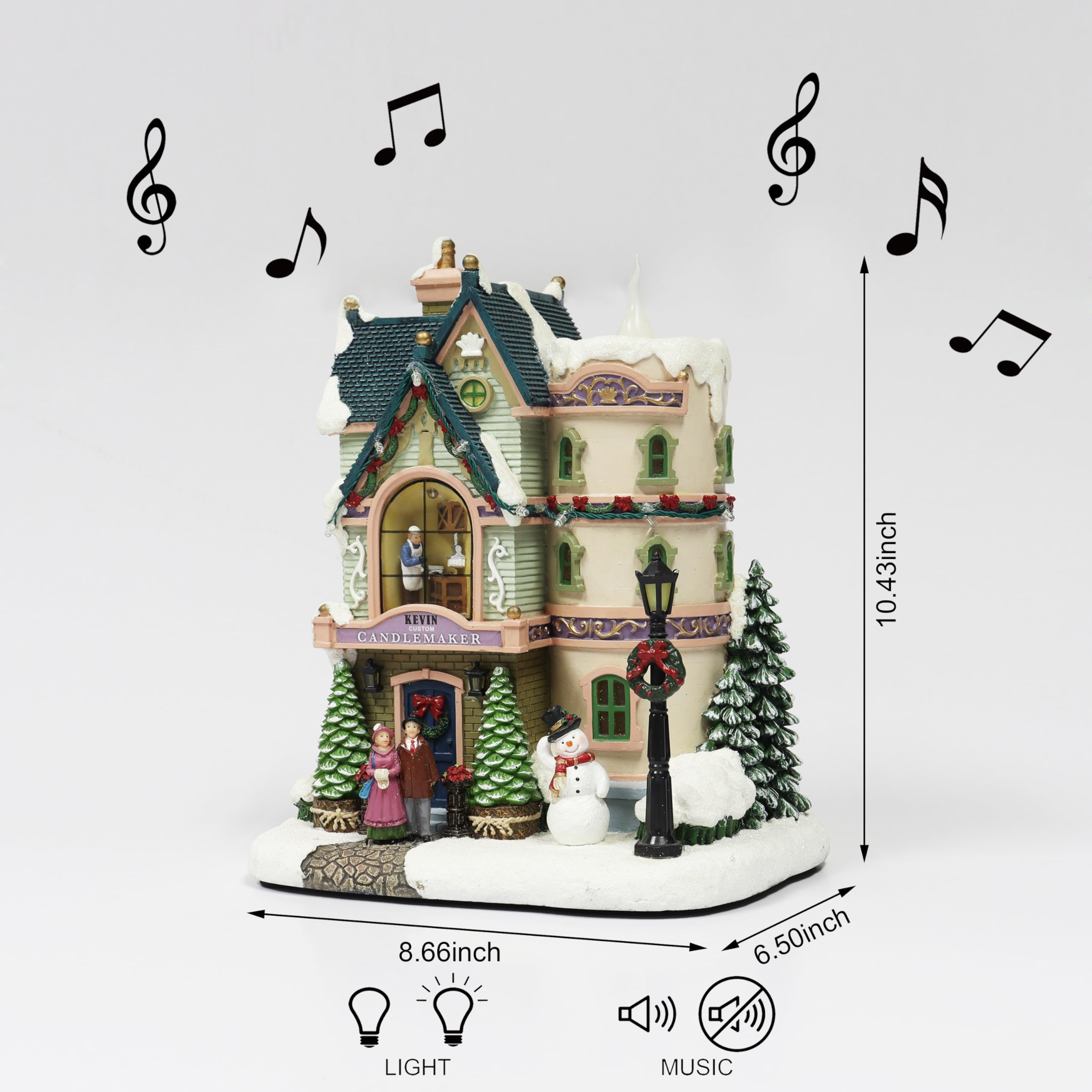 Amazon.com: MOMENTS IN TIME Vintage Custom Candlemaker Christmas